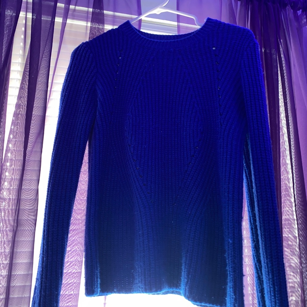 Blue Forever 21 Knit Sweater